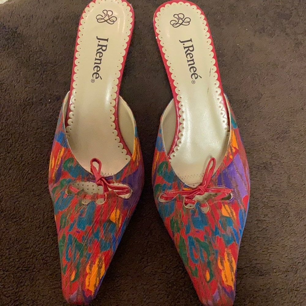 Heeled mule